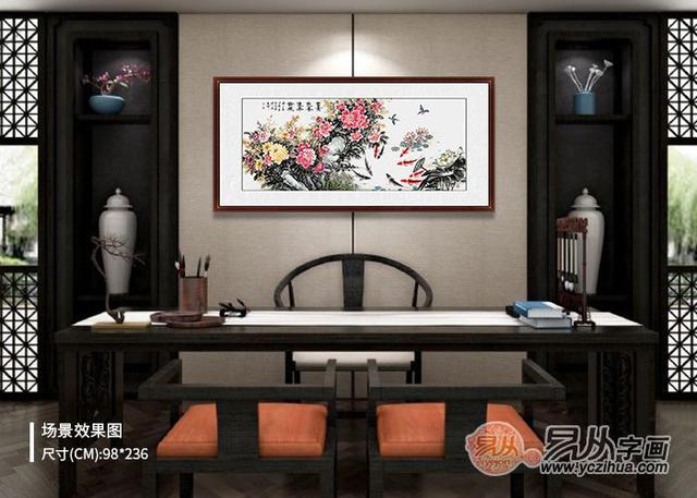 家居挂什么画好，国画花鸟画优雅有底蕴
